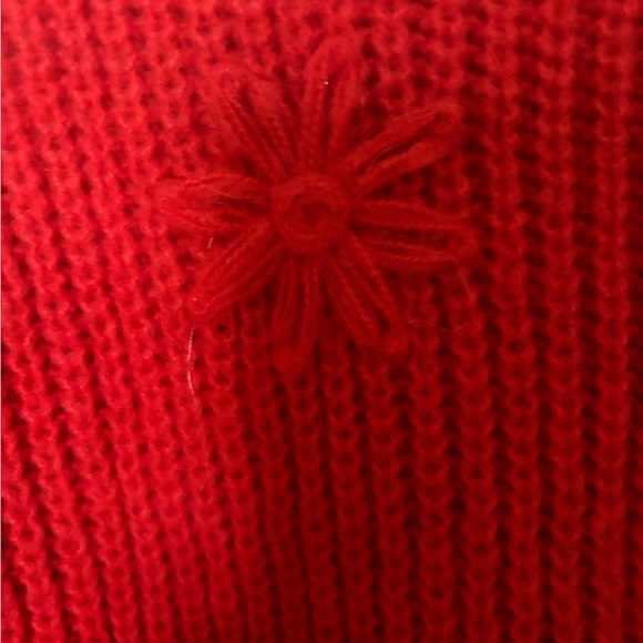 Polyester recycled fabric salmon color sweater - Picture 2 of 3